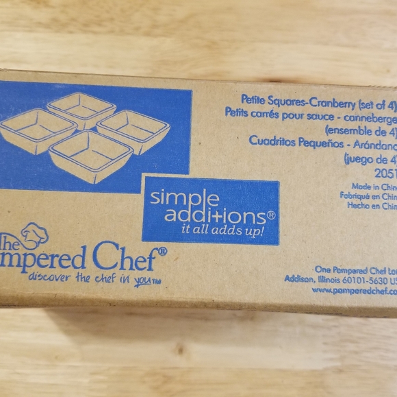 Pampered chef condiments bowls - Picture 2 of 3